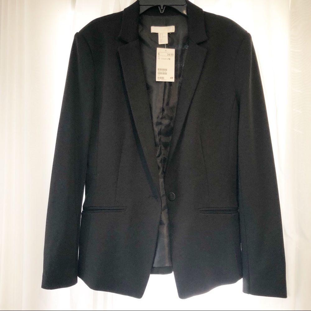 H&M black blazer